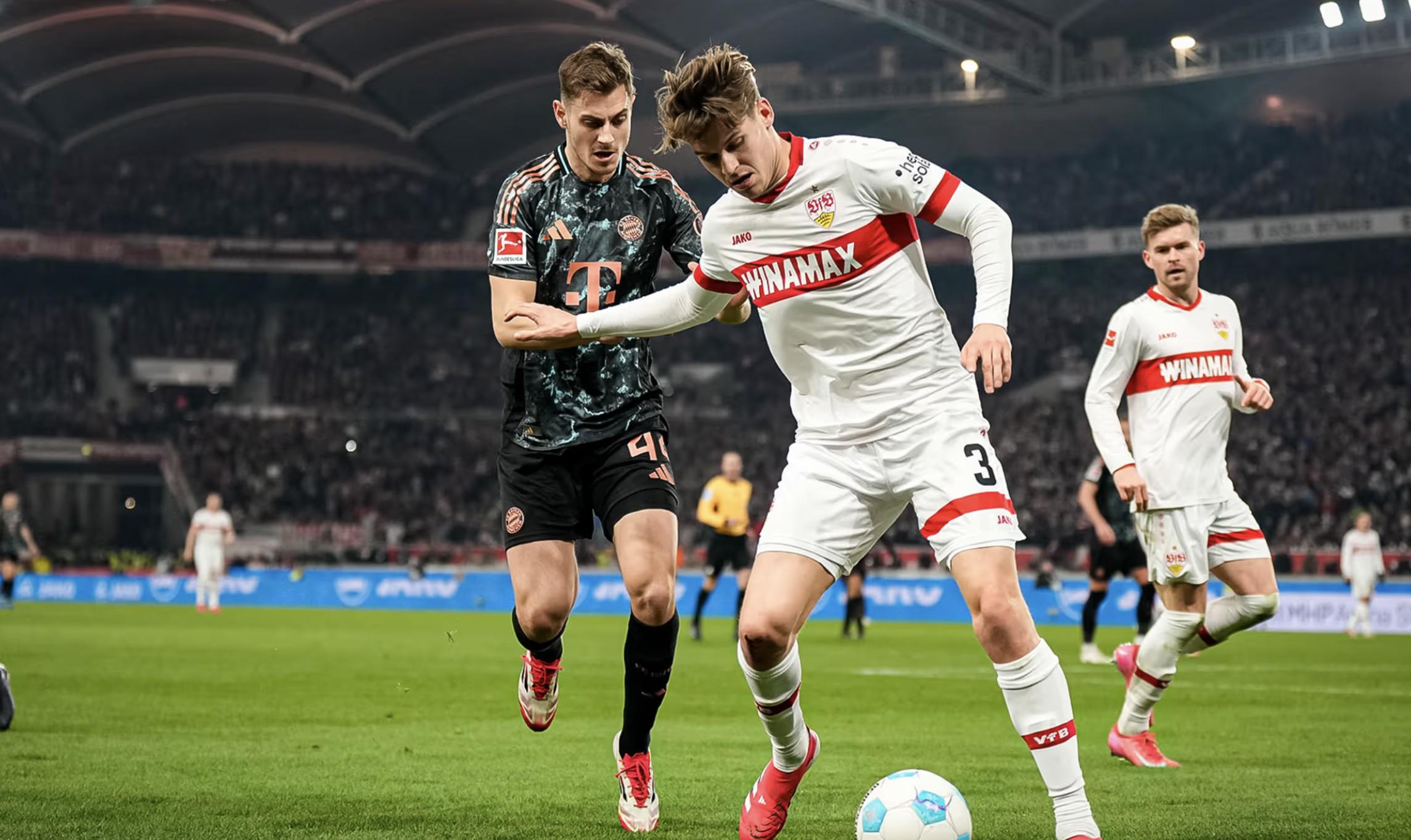 包含斯图加特球员坚持训练，备战下一轮比赛的词条