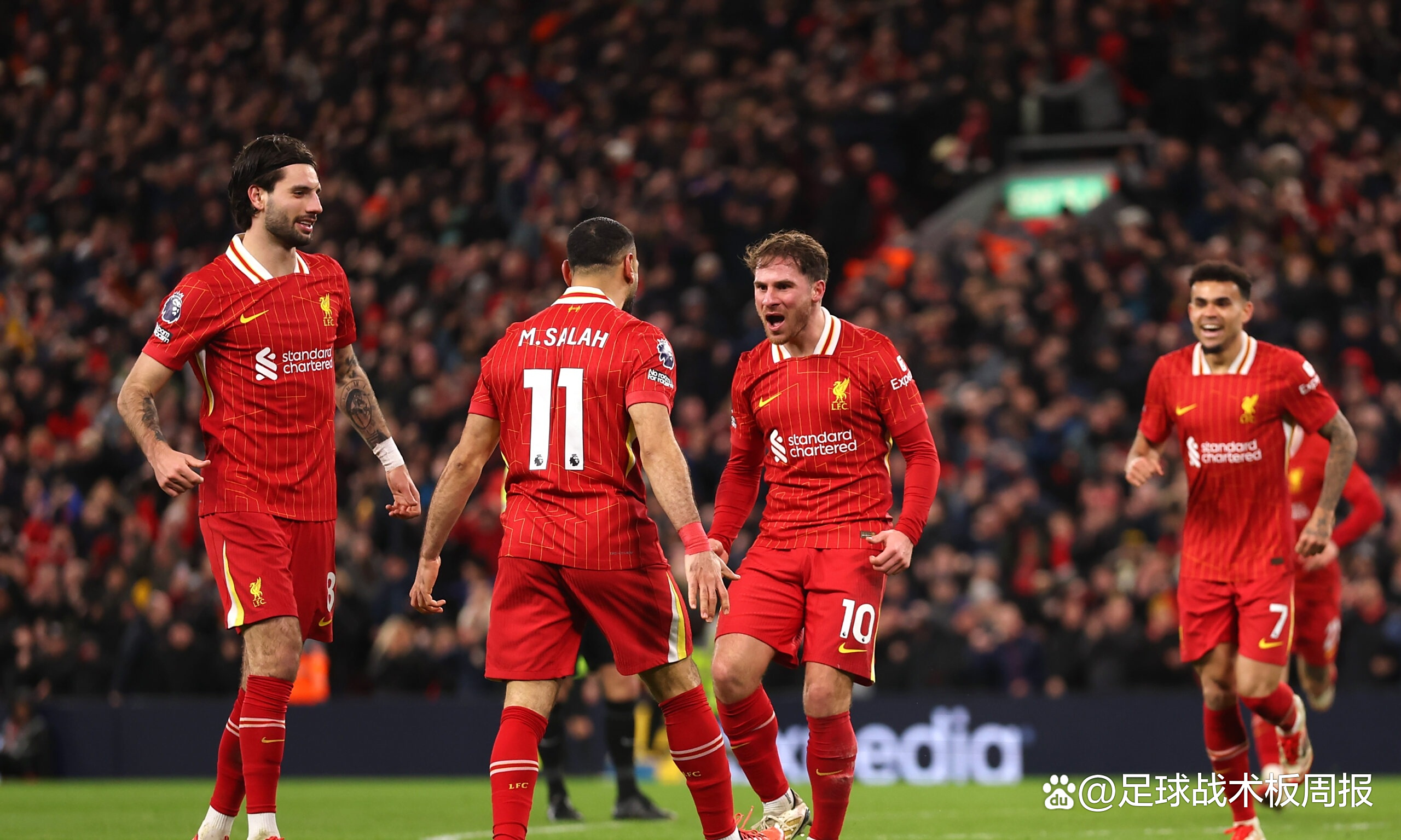 关于利物浦主场大胜切尔西，稳固领先优势的信息