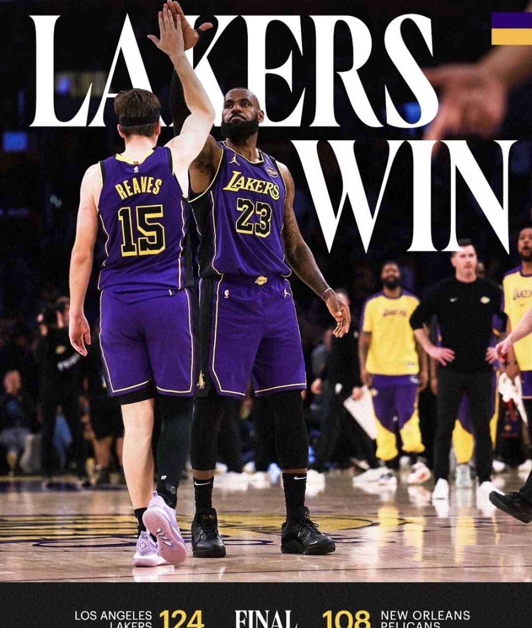 湖人横扫猛龙，晋级进入东部决赛